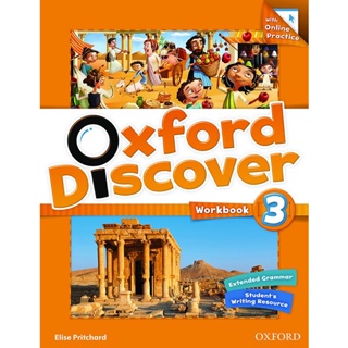 Bundanjai (หนังสือเรียนภาษาอังกฤษ Oxford) Oxford Discover 3 : Workbook +Online Practice (P)
