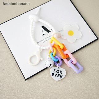 [fashionbanana] พวงกุญแจแฟชั่น จี้ดอกทานตะวัน สีสดใส สําหรับห้อยกระเป๋า