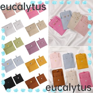 Eucalytus1 กระเป๋าเครื่องประดับ สร้อยข้อมือ ไมโครไฟเบอร์ แบบพกพา