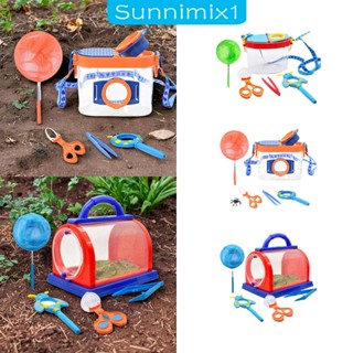 [Sunnimix1] กล่องแว่นขยาย พร้อมคลิปหนีบ สําหรับทดลอง DIY