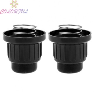 【COLORFUL】Button Cap Gas Fire For Pit Cover Plastic Portable 2Pcs AAA Battery Button