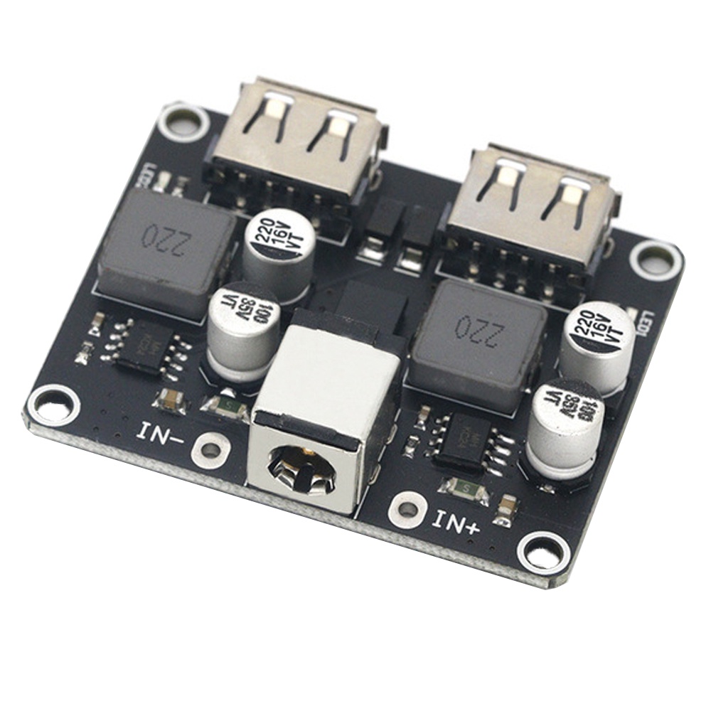 Qc3.0 QC2.0 USB DC-DC Buck Converter โมดูลขั้นตอนลงชาร์จไปยัง Fast Quick Charger Circuit Board