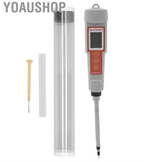 Yoaushop 3 In 1 Soil Tester Digital Analyzer Quick Response EC Temp For