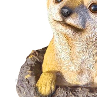 [Homyl1] ฟิกเกอร์เรซิ่น รูปปั้นสัตว์ Meerkat สําหรับตกแต่งระเบียง ออฟฟิศ