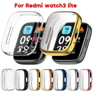 ฝาครอบป้องกันหน้าจอ สําหรับ Redmi Watch 3 Lite เคสป้องกันแบบแอคทีฟ กรอบกันกระแทก เคสกันกระแทก ขอบเต็มรูปแบบ