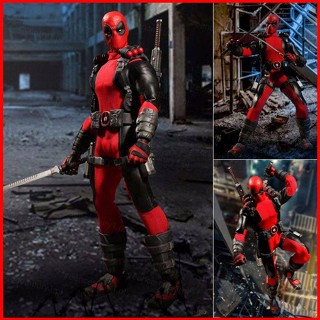 โมเดลฟิกเกอร์ Yelan Mezco Marvel X-Men Deadpool ข้อต่อขยับได้ ของเล่นสําหรับเด็ก ตกแต่งบ้าน เก็บสะสม