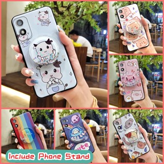 Anti-knock Soft Case Phone Case For Itel A18/Tecno POP6C Durable Waterproof Anti-dust protective Cartoon Kickstand TPU Silicone