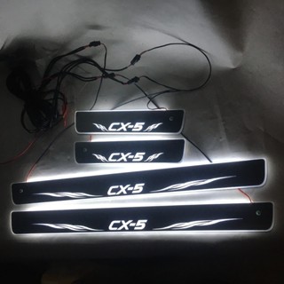 แผ่นกันรอยประตู led สําหรับ Mazda CX-5