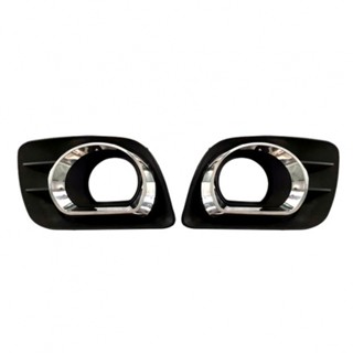 ⚡NEW 8⚡Fog Light Left 2009-2011 ABS Black &amp; Silver Convenient Direct Replacement