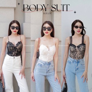 Herjerdy bodysuit🤍🤍INTUON บอดี้สูทลูกไม้ งานดีไม่เหมือนใคร ดูhiendสุดๆ เนื้อผ้าดี มีชับในด้วย bodysuit บอดี้สูท