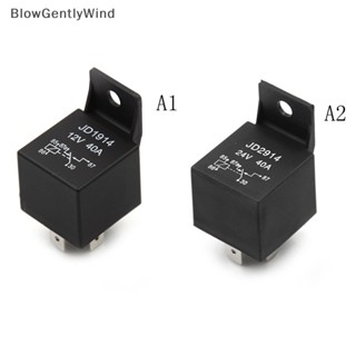 Blowgentlywind รีเลย์ 5 Pin 40A DC 12V 24V สําหรับไฟหน้ารถยนต์ BGW