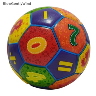 Blowgentlywind ลูกฟุตบอล ขนาด 6.3 ซม. ของเล่นเสริมการเรียนรู้เด็ก BGW