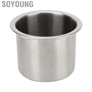 Soyoung Boat Cup Organizer  Installation Simple Holder Anti‑corrosion Anti‑rust Convenient To Use for Yachts Boats Automobiles