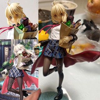 โมเดล Fate Grand Order Artoria Pendragon Alter (Heroic Spirit Traveling Outfit Ver.) FGO Saber 25cm 1/7 Dark-Tainted Tyrant Fate Stay Night No.3 Servant SR 4Star PVC Figure Packed in Box