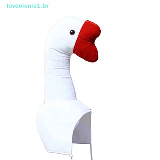 Loveoionia1 ตุ๊กตาน่ารักตลก Goose Shape ผู้ใหญ่เด็กฮาโลวีนคอสเพลย์สัตว์ Hood หมวกฤดูหนาวที่อบอุ่นเครื่องแต่งกาย br