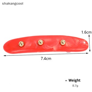 Shakangcool กิ๊บติดผมเรซิ่น สีแคนดี้ เครื่องประดับ สําหรับผู้หญิง SGL