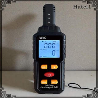 [Hatel] เครื่องทดสอบ EMF พร้อมไฟแบ็คไลท์ หน้าจอดิจิทัล LCD 3 in 1 สําหรับใช้ในสํานักงาน