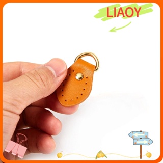 Liaoy หัวเข็มขัดโลหะ หนัง PU แฮนด์เมด DIY อุปกรณ์เสริม สําหรับกระเป๋าถือ กระเป๋าสะพายไหล่ 6 ชิ้น