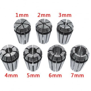 ⚡NEW 8⚡ER11 Collet 18mm Height 1MM-7MM 1pcs CNC Carbon Steel Lathe Tool Milling Cutter