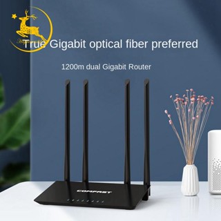 Comfast เราเตอร์ Wifi ไร้สาย 2.4G 5.8GHz 1200Mbps ปลั๊ก US สีดํา