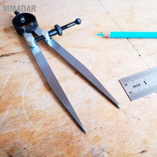 MMADAR Wing Divider Gauge เหล็กคาร์บอนปรับมุมล็อคได้ Scribing เครื่องมือ สำหรับงานไม้