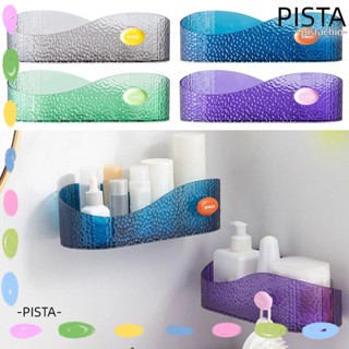 Pista ชั้นวางของในห้องน้ํา มีกาวในตัว สีพราว สําหรับห้องครัว ห้องน้ํา