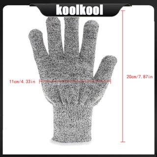 Kool ถุงมือทํางาน ป้องกันการกัดกร่อน เพื่อความปลอดภัย สําหรับกลางแจ้ง 1 คู่