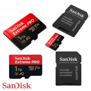 Sandi การ์ดหน่วยความจํา Micro SD ExtremePRO 1TB [2000 140MB s R W] A2 UHS-I U3 [SDSQXCD-1T00-GN6MA]