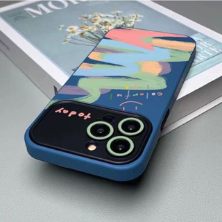 เคสโทรศัพท์มือถือ แบบนิ่ม ลายกราฟฟิตี้ สําหรับ Iphone 13pro 12 14pro 7p 11