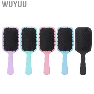 Wuyuu Air Cushion  Combs  Rebounding  Detangler Hair Brush Elastic for Women Wet Dry Thick