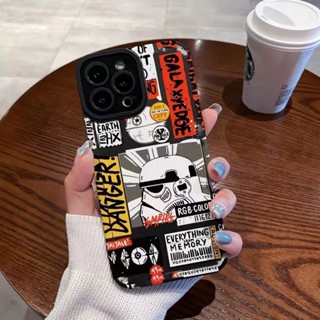 เคสป้องกันโทรศัพท์มือถือ แบบนิ่ม ลายซามูไร สําหรับ Apple iPhone 11PROMAX 12PRO 13PRO 14promax 11PRO plus xr xs xsmax 6 7 8P