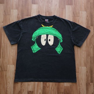 เสื้อยืดโอเวอร์ไซส์เสื้อยืด VINTAGE MARVIN THE MARTIAN (ของแท้จากญี่ปุ่น)S-4XL ขนาด: S-4XL