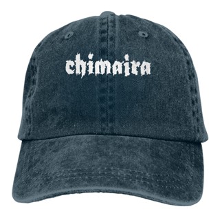 ใหม่ หมวกยีนแฟชั่น ปรับได้ ลายโลโก้ Chimaira ของขวัญวันเกิด XQ