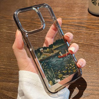 เคสโทรศัพท์มือถือ ลายการ์ตูนเรือ ขนาดเล็ก สําหรับ Apple Iphone 14promax 14pro 13 12p 11 x