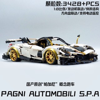 โมเดลเลโก้ k Box Pagani รถสปอร์ต ของเล่นเสริมการศึกษา สําหรับเด็ก และผู้ใหญ่