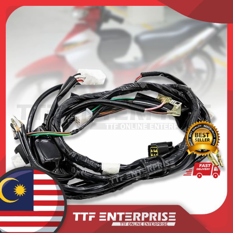 LAGENDA SRL110 HARNESS WIRING SET (KICK/STARTER) HARDNESS WIRING