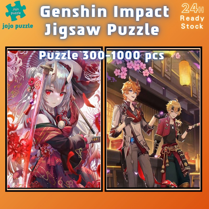📣พร้อมส่ง📣【Genshin impact】Jigsaw puzzle จิ๊กซอว์ 1000 ชิ้นของเด็ก จิ๊กซอว์ไม้ 1000 ชิ้น จิ๊กซอว์ 1000 ชิ้นสำหรับผู้ใหญ่ จิ๊กซอ จิ๊กซอว์ 500 ชิ้น🧩 5 จิ๊กซอว์ 1000 ชิ้น สำหรับ ผู้ใหญ่ ตัวต่อจิ๊กซอว์ จิ๊กซอว์ การ์ตูน