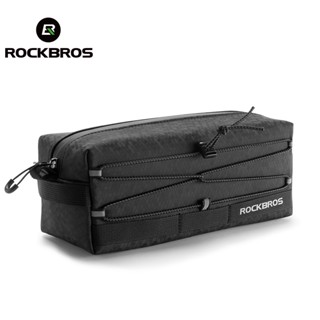 Rockbros กระเป๋าเก็บของ จุของได้เยอะ 2 ลิตร สําหรับติดแฮนด์รถจักรยาน