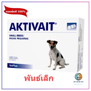 AKTIVAIT small Breed วิตามินบำรุงสมองและระบบประสาท สำหรับพันธ์เล็ก exp8/2025