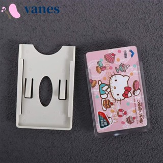 Vanes1 ตัวเชื่อมต่อบัตรประชาชน IC แบบถ้วยดูด ใส ทนทาน สําหรับติดกระจกหน้ารถยนต์