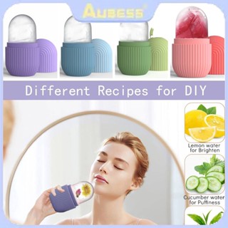 Ice Face Roller Skin Care ซิลิโคน Ice Cube Ice Ball Face Massager Facial Roller Face Lift Massager Skin Lifting Toolmassage Anti-Wrinkles Pain Relief Face Skin Care Aubess.life.store