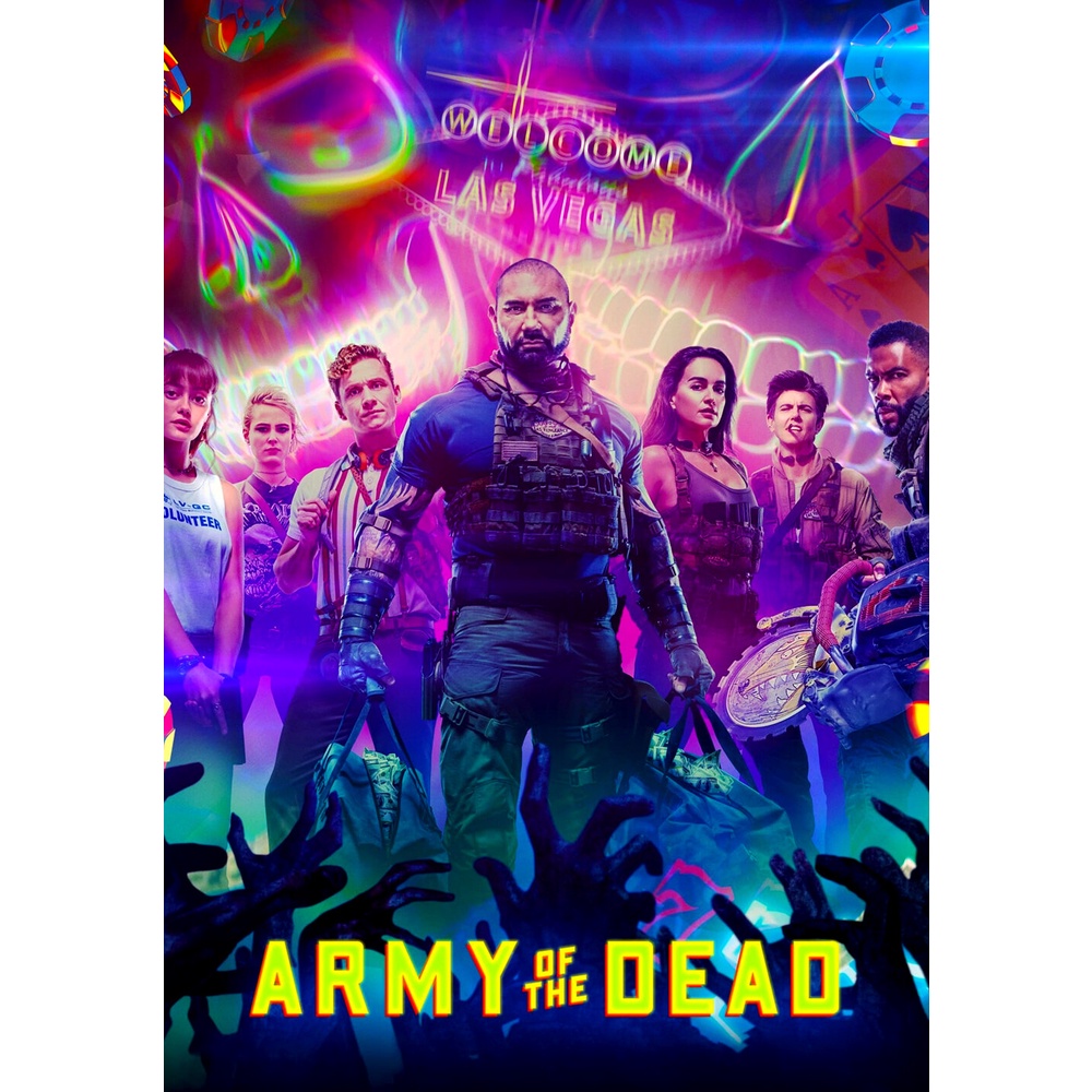 Army of the Dead แผนปล้นซอมบี้เดือด (2021) DVD หนัง มาสเตอร์ พากย์ไทย