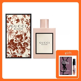 【แบรนด์แท้ 💯% 】 Gucci Bloom Eau De Parfum 100 ml น้ำหอมกุชชี่ กลิ่นหอมติดทนนาน