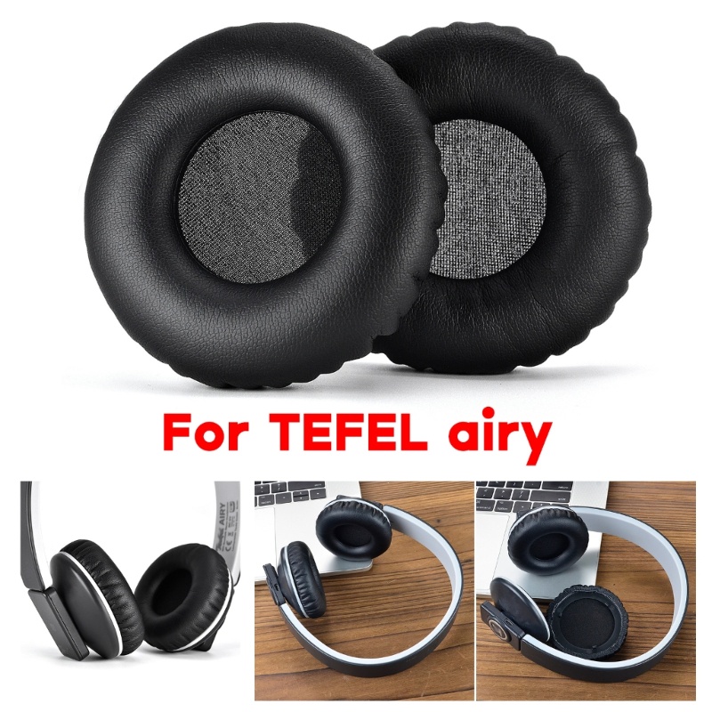 FA สบายแผ่นรองหูฟังสําหรับ TEFEL airy ชุดหูฟัง Earpads Noise Cancelling แขนเสื้อเบาะ Ergonomics Desi
