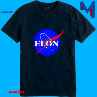 เสื้อยืด ลาย Nasa Elon Musk