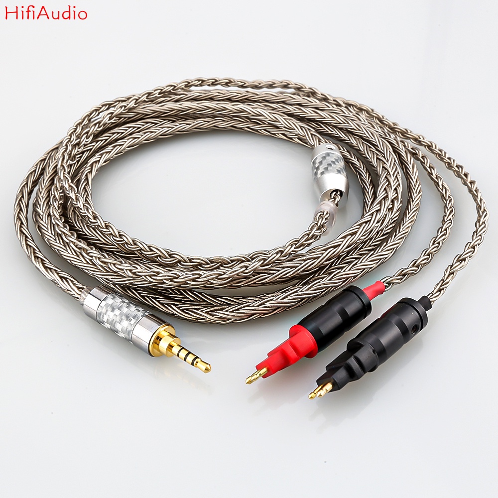 สายเคเบิ้ลหูฟังอัพเกรด 4.4 มม. 6.5 xlr 3.5 stereo16 Core 7N OCC สําหรับ Sennheiser HD580 HD600 HD650 HD25 HD660S hd565 hd545