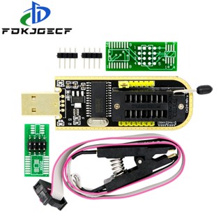 โมดูลโปรแกรมเมอร์ CH341A 24 25 Series EEPROM Flash BIOS USB พร้อมคลิปทดสอบ SOIC8 SOP8 สําหรับ EEPROM 93CXX 25CXX 24CXX DIY