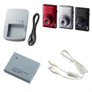 อุปกรณ์ชาร์จแบตเตอรี่กล้องดิจิทัล NB-6L สําหรับ Canon IXUS 85 95 105 200 210