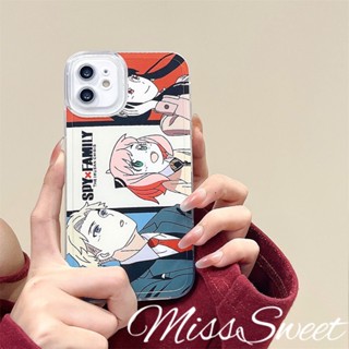 เคสโทรศัพท์มือถือแบบนิ่ม TPU ลาย SPY×FAMILY สําหรับ iPhone 14 13 12 11 Pro Max X XR Xs Max 8 7 6 6s Plus SE 2020