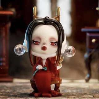 Leth Skullpanda x The Addams Family Series Mystery Box On Blind Box ของเล่นสําหรับเด็ก